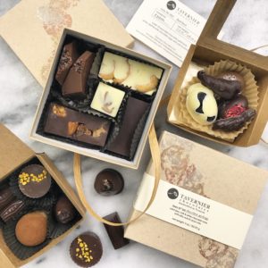 Boxes of Tavernier Chocolates bonbons