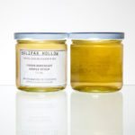 jar of halifax hollow fresh rosemary simple syrup