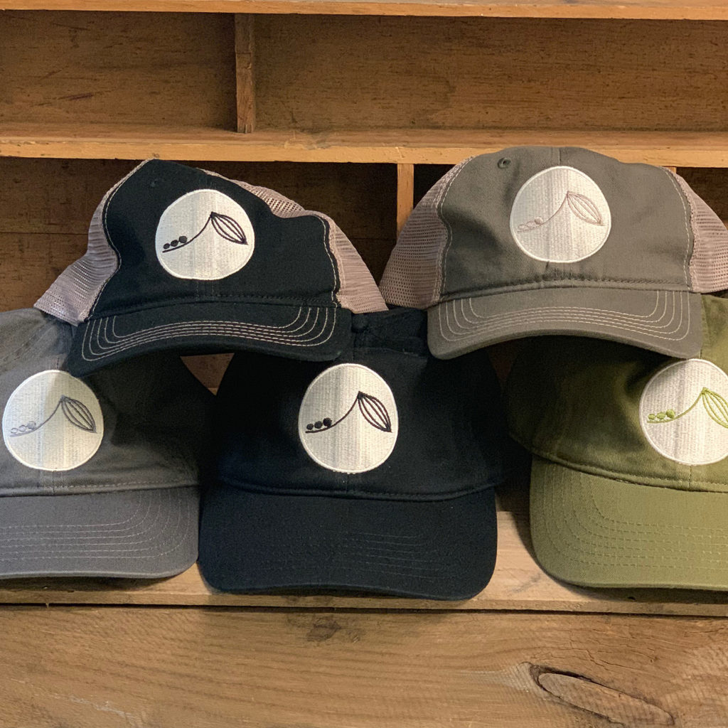 Tavernier Chocolates trucker hats and dad hats to express your chocolate love