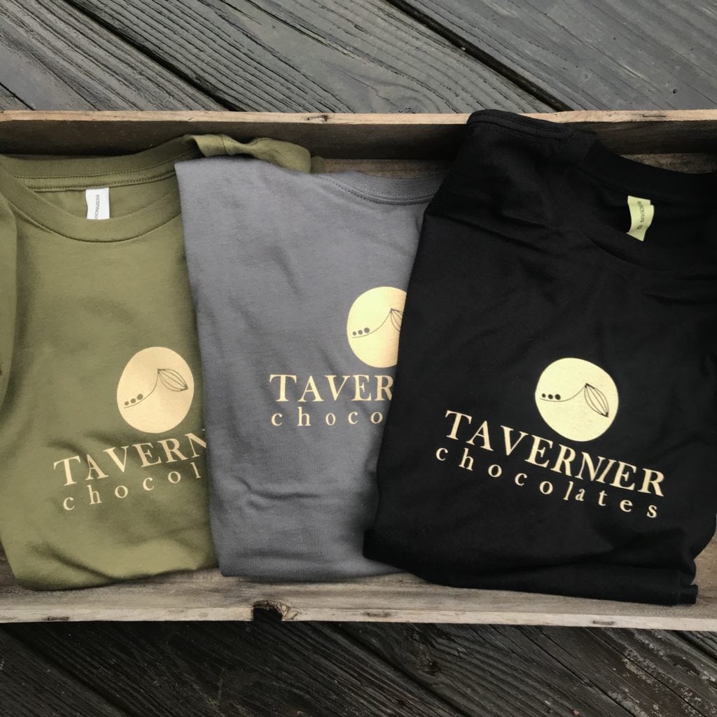 Mens Tavernier t shirts in three colors