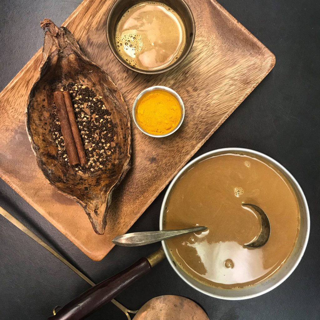 Golden chai hot chocolate ingredients