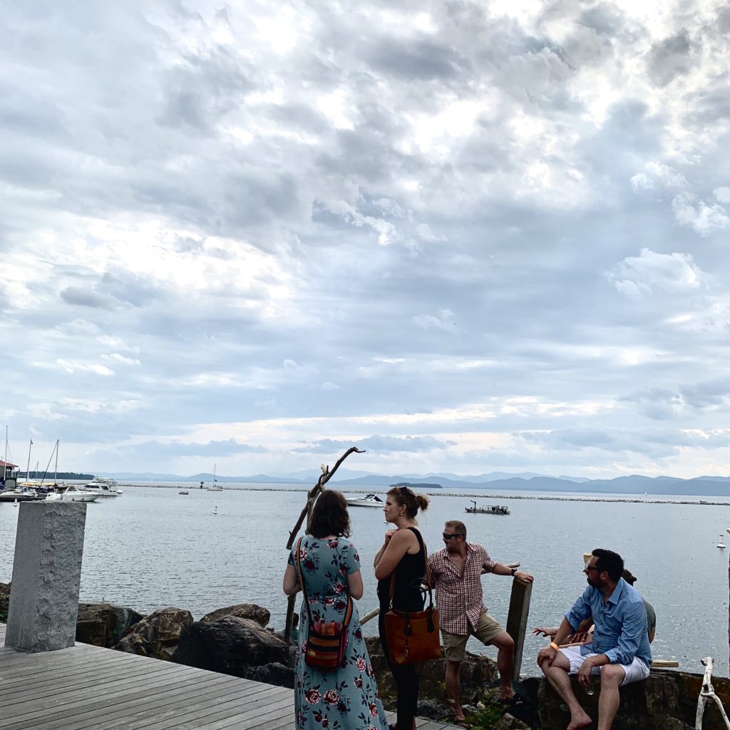 The Lake Champlain waterfront in Burlington, the site for the Vermont Brewers Festival
