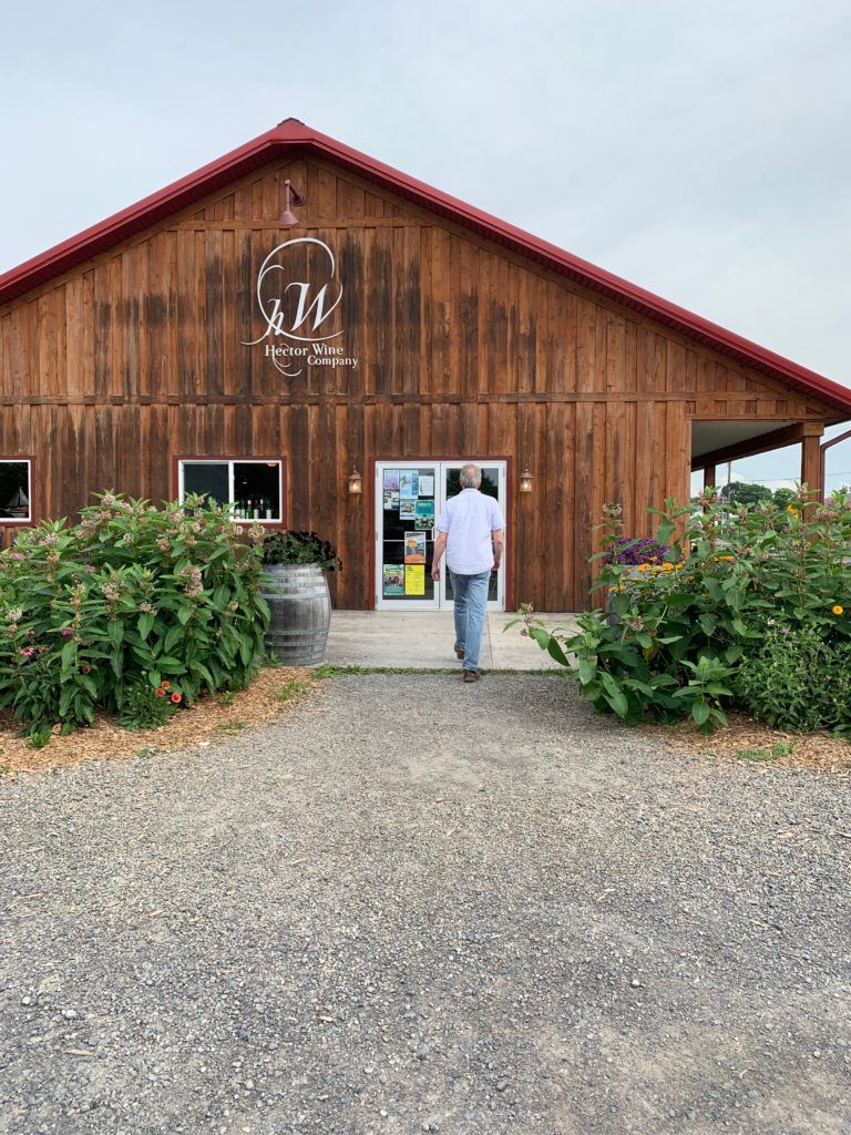 Exterior of Hector Wine Company in new york