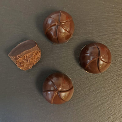 browned butter and Vermont maple bourbon truffle