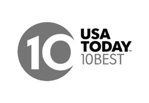 USA today best 10 logo for the 10 best chocolatiers in new england