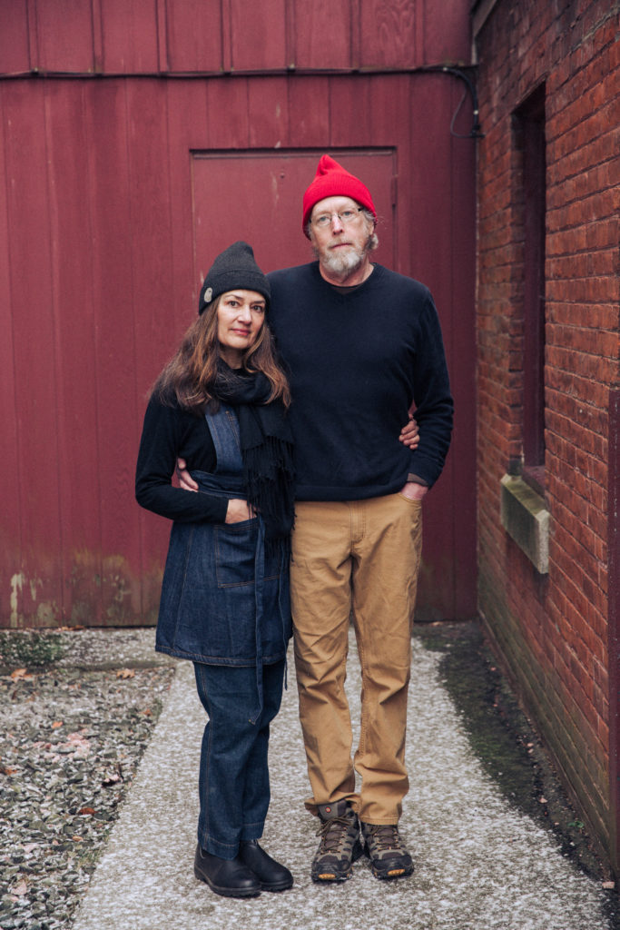 Dar Tavernier Singer and John Singer of Tavernier Chocolates portrait
